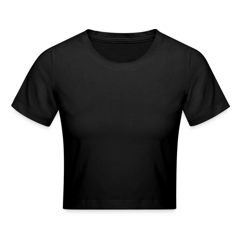 Cropped T-Shirt - black