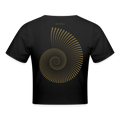 Cropped T-Shirt - black