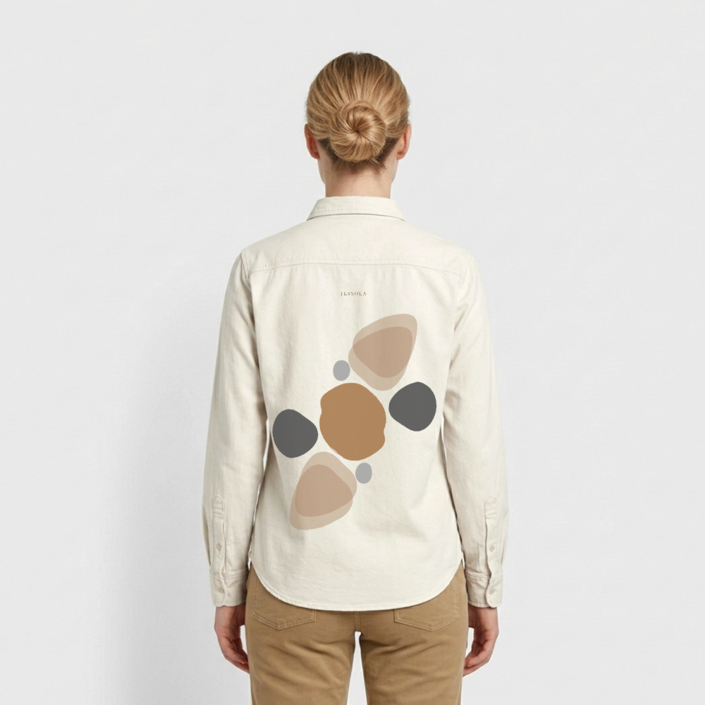 Relaxed Fit Unisex Organic Shirt by Stanley/Stella - soft Ecru