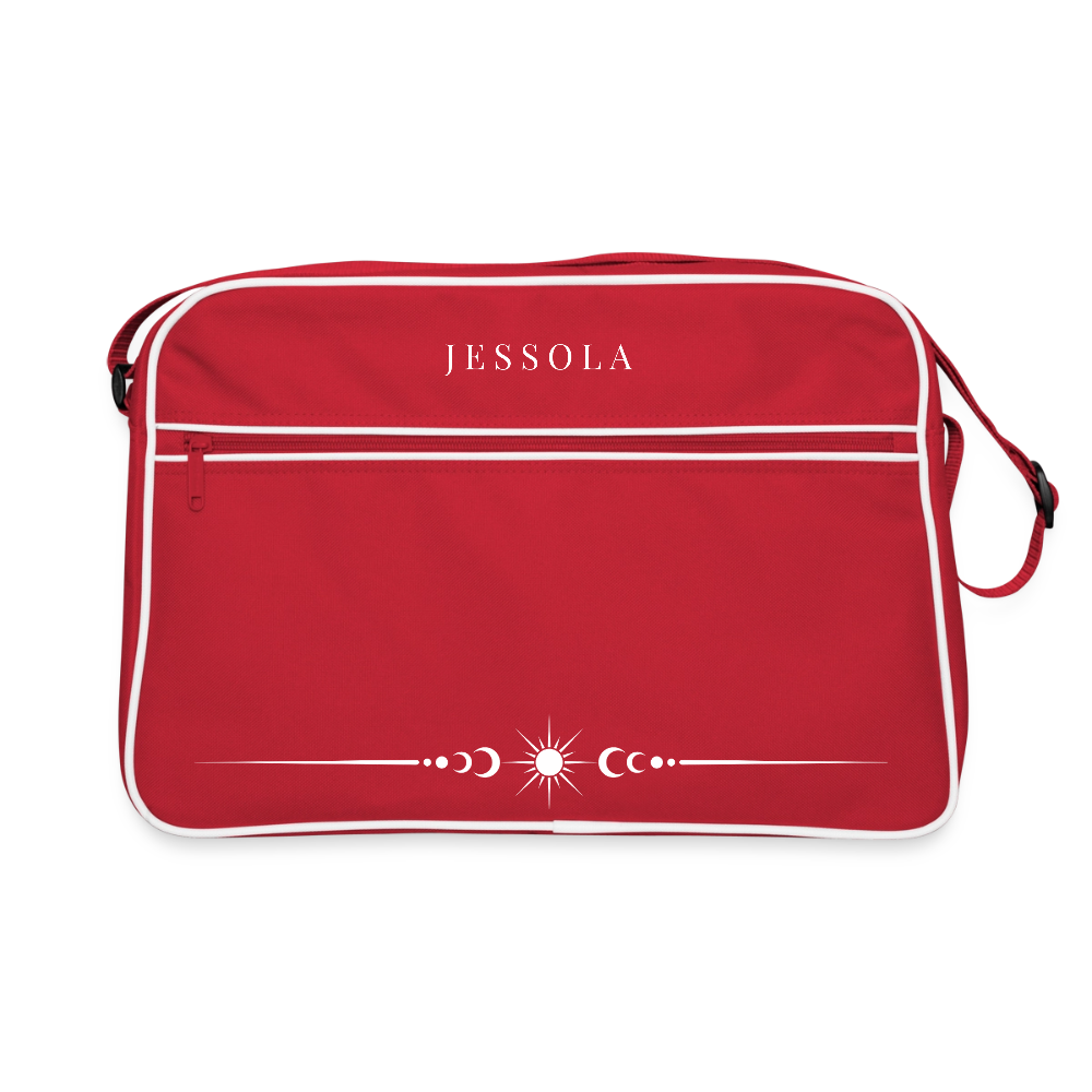 JESSOLA Essentials | Retro Bag - red/white