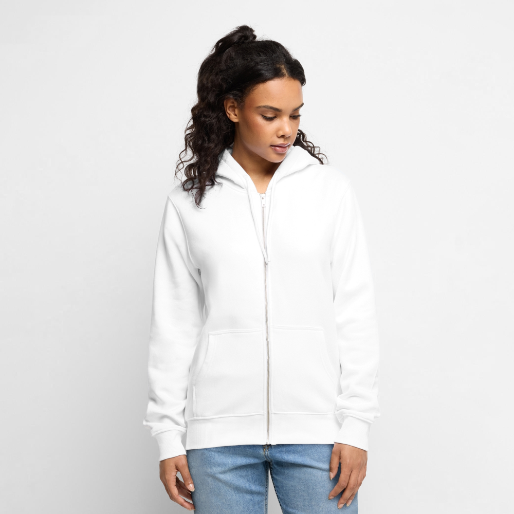 JESSOLA Essentials | Premium Hoodie-Jacke - white