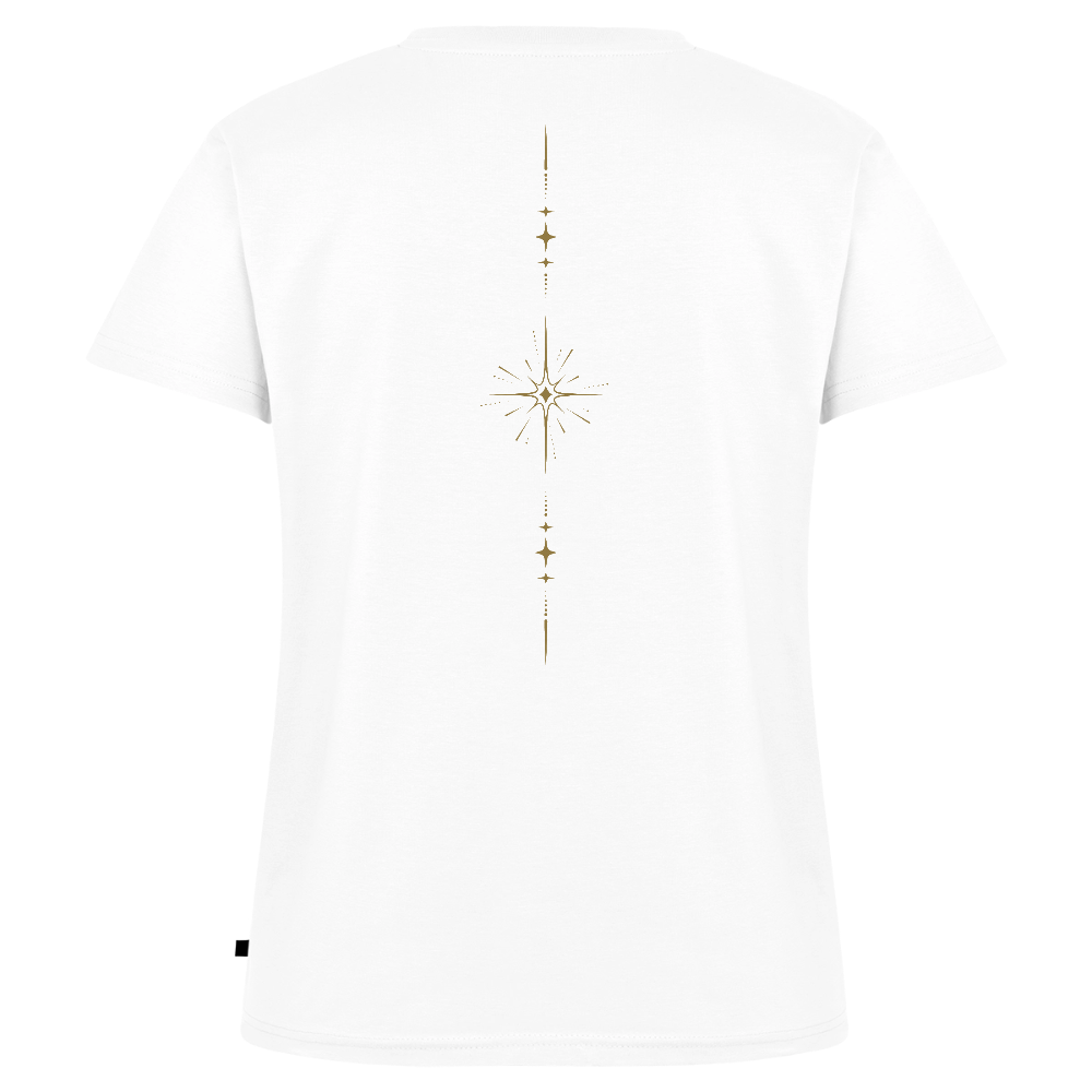 Women's Premium Organic V-neck T-shirt - white