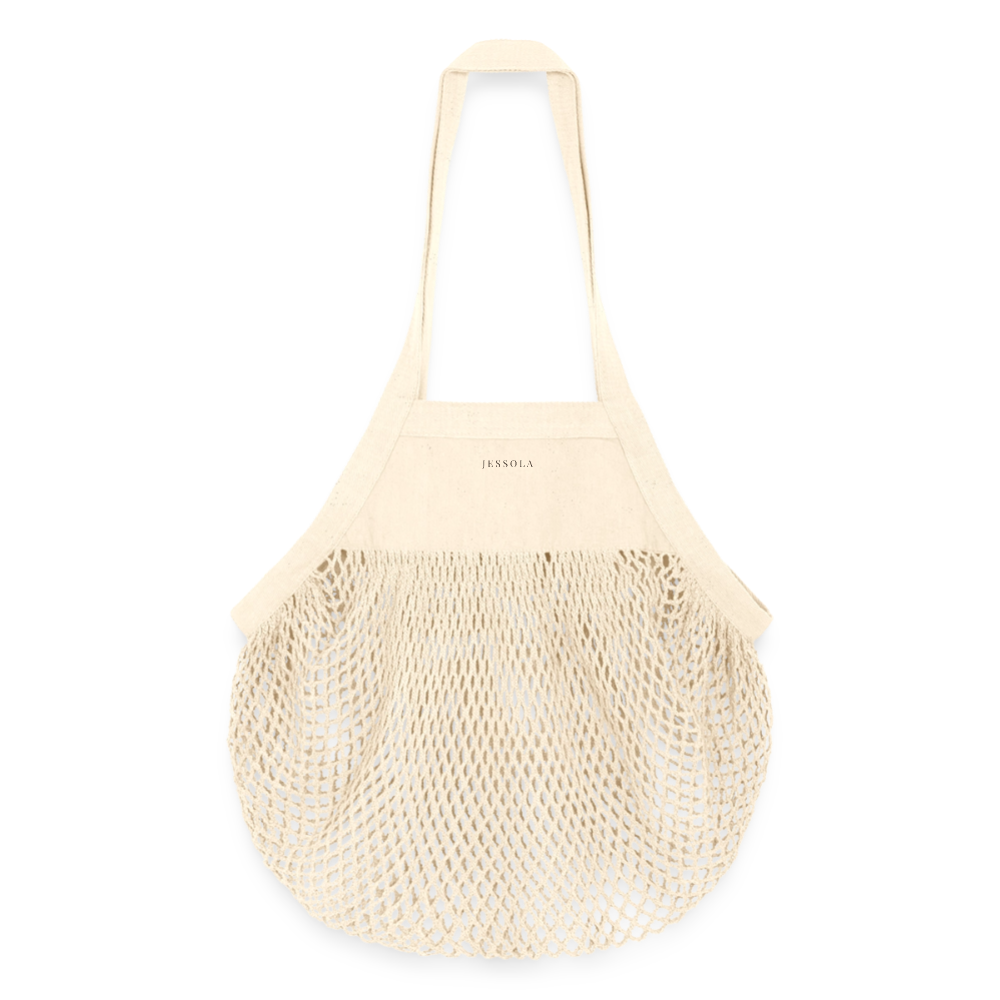 Organic Mesh Shopping Bag - nature