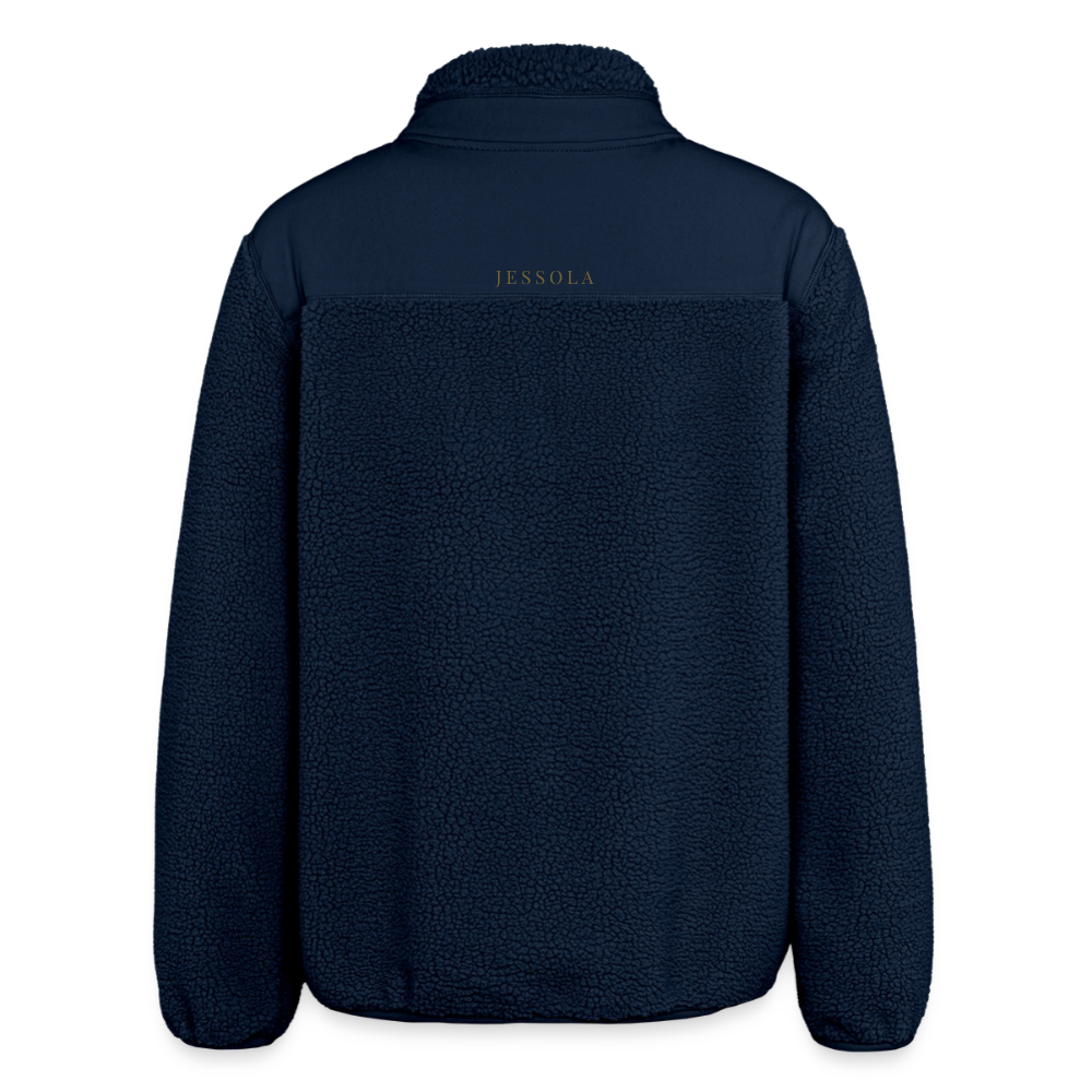 JESSOLA Essentials | Sherpa Jacke - navy
