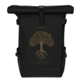 Roll Top Backpack - black
