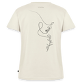 Women's Organic V-Neck T-Shirt by Stanley & Stella - off white
