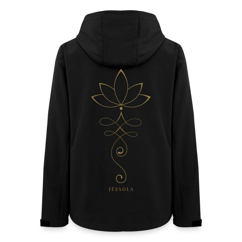 Women’s Recycled Softshell Jacket by Stanley/Stella - black