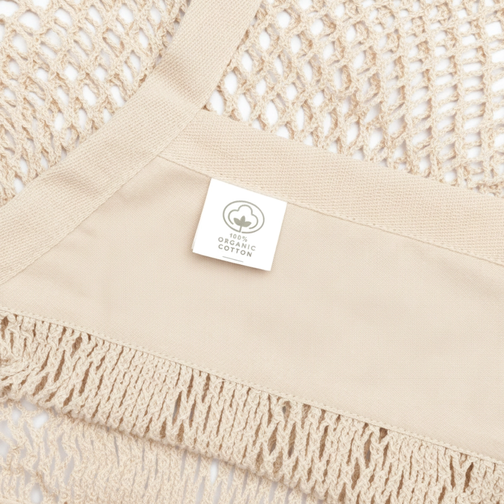 Organic Mesh Shopping Bag - nature