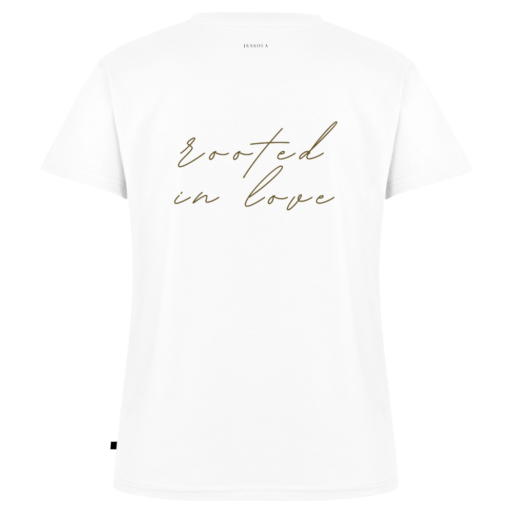 Women's Organic V-Neck T-Shirt by Stanley & Stella - white