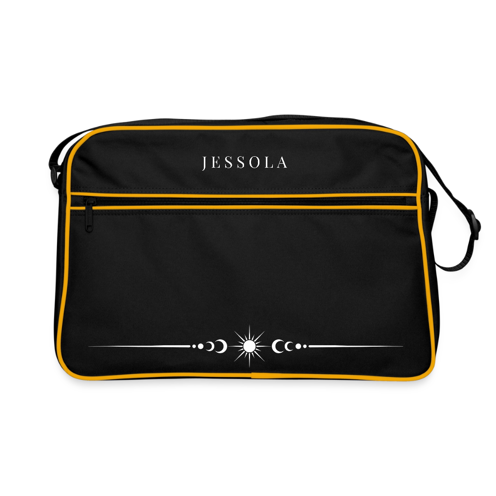 JESSOLA Essentials | Retro Bag - black/gold