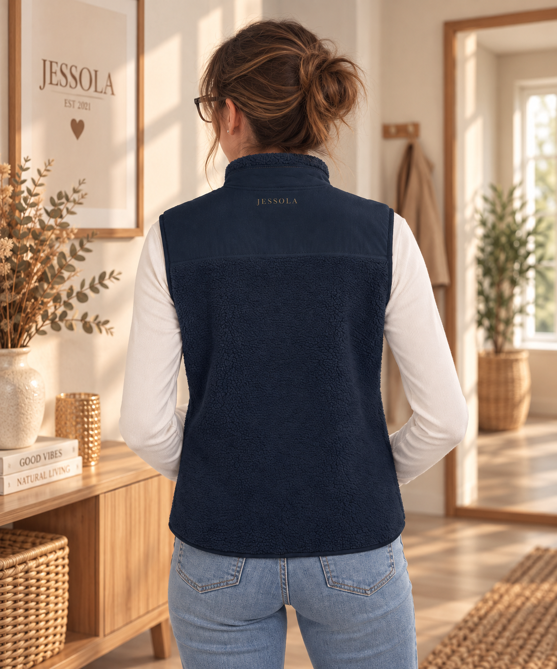 JESSOLA Essentials | Unisex Sherpa-Weste