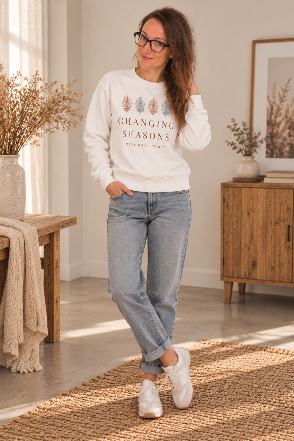 JESSOLA Essentials | Classic Crewneck Sweatshirt