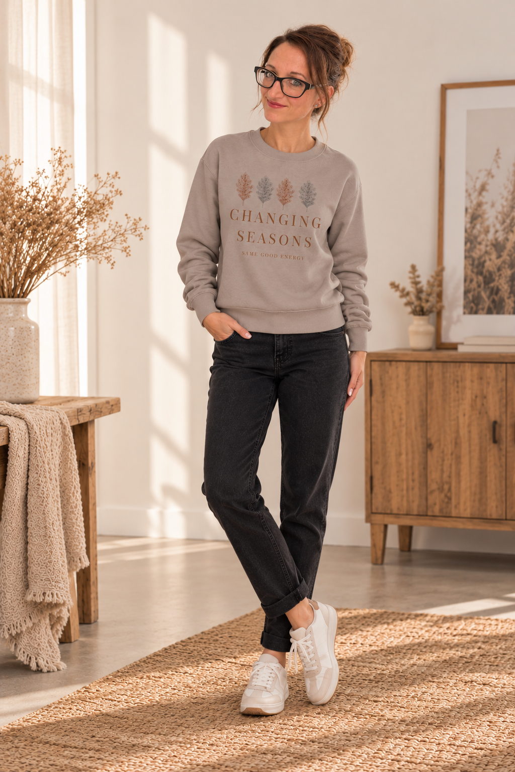 JESSOLA Essentials | Classic Crewneck Sweatshirt