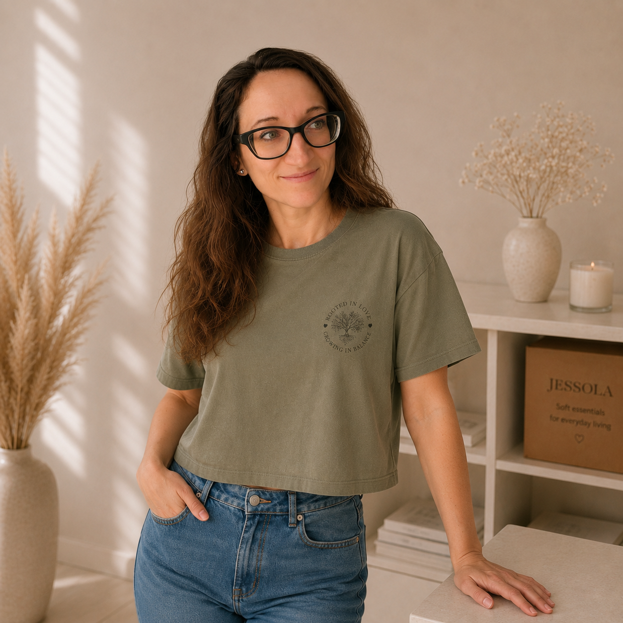 ROOTED IN LOVE | Premium Vintage T-Shirt