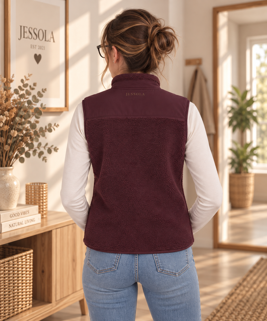 JESSOLA Essentials | Unisex Sherpa-Weste